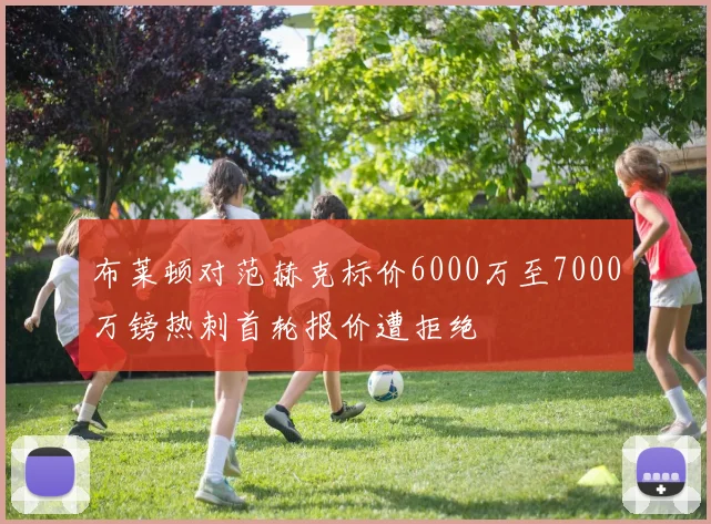 布莱顿对范赫克标价6000万至7000万镑热刺首轮报价遭拒绝